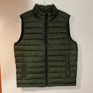 Aeropostale Army Green Puffer Vest – Men’s XS